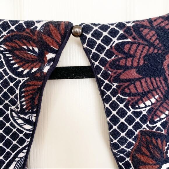 Anthropologie Maeve Multicolor Floral Fit n Flare Dress Small - Picture 5 of 7